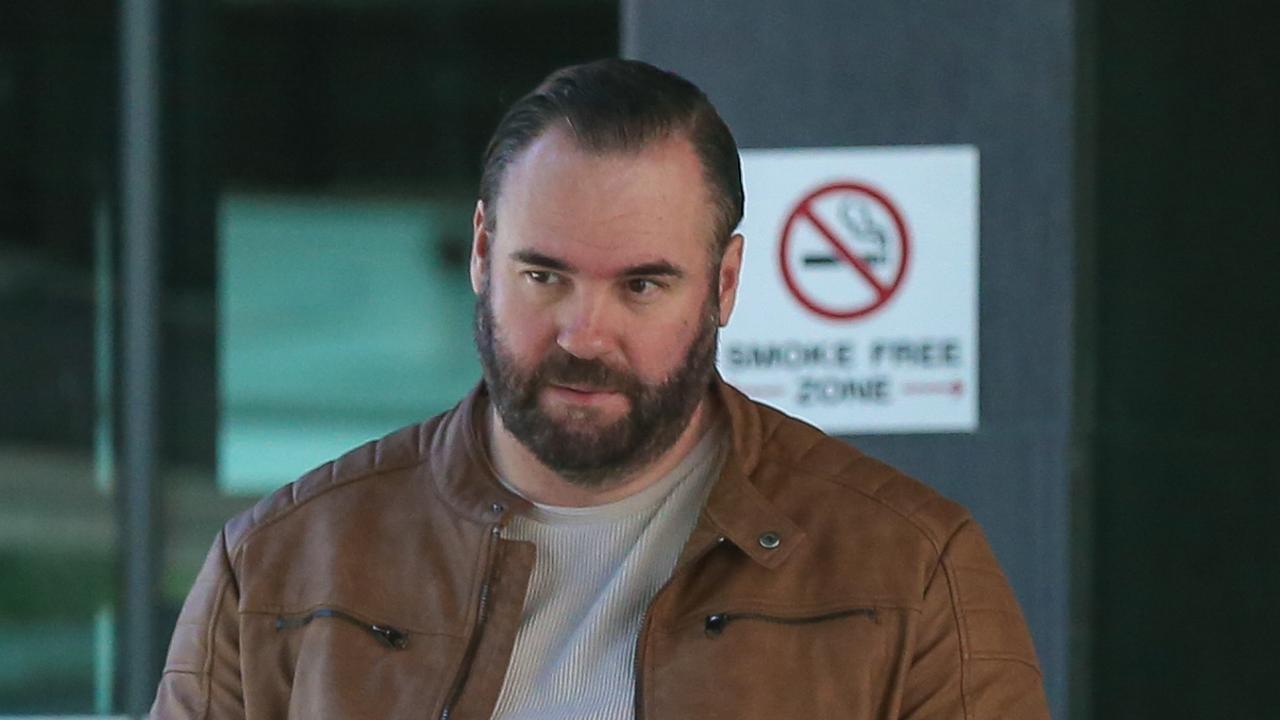 Todd Robert Warland outside Brisbane Magistrates Court. Picture: NCA NewsWIRE/Glenn Campbell