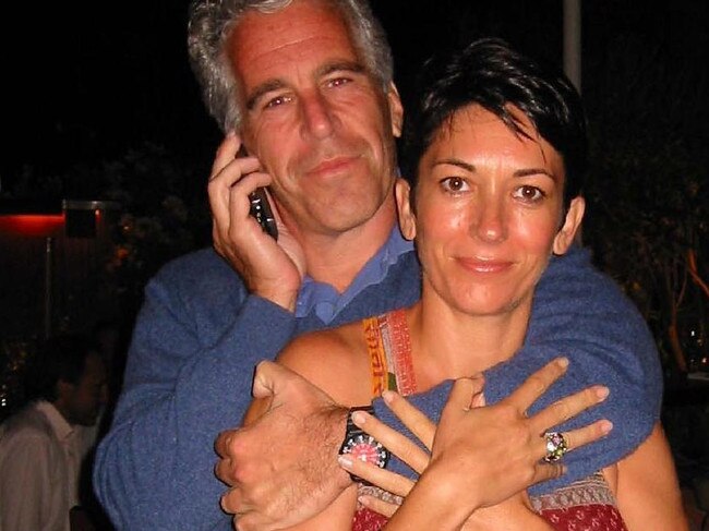 Ghislaine Maxwell, Epstein’s former girlfriend, was jailed in 2022 for sex trafficking and grooming girls to be abused. Picture: PA/The Times