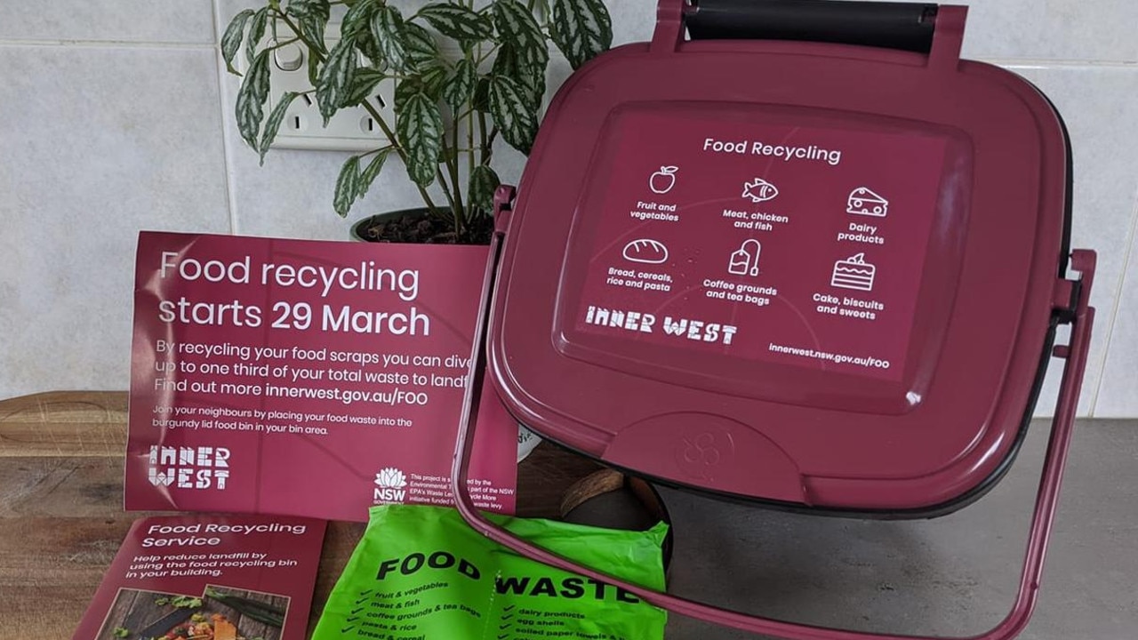 All homes in Sydney’s Inner West to get new bin for food waste The