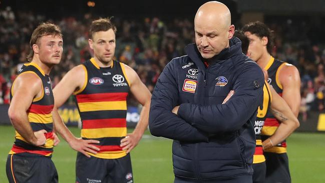 The Crows’ season came to an end in controversial circumstances. Picture: Getty Images