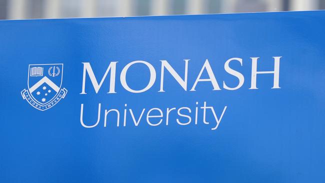 A woman has died after she was hit by a car outside Monash University in Clayton.