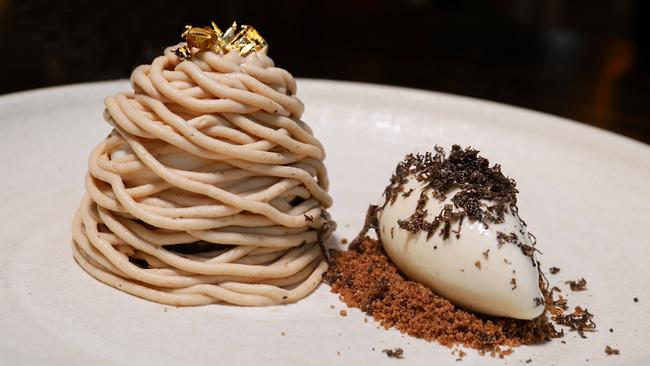 Sokyo’s Truffle Mont Blanc. Picture: Jenifer Jagielski