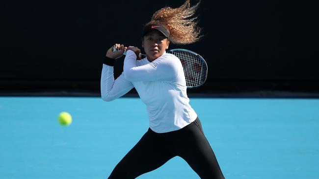 Osaka is gearing up for a “Happy Slam”. Picture: Getty