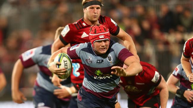 Queensland Reds gave the Crusaders a fright in Christchurch earlier this year. Getty Images