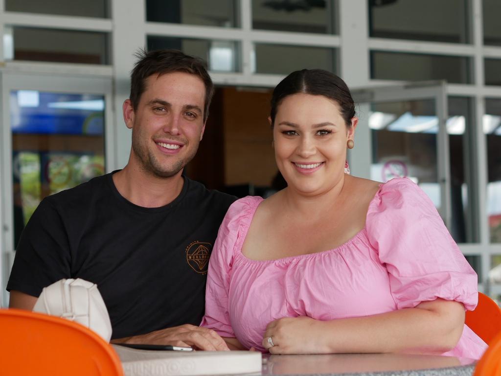 Mitchell Rooker and Jordan Rooker before the Battle on the Reef boxing at Townsville Entertainment and Convention Centre on October 8. Picture: Blair Jackson