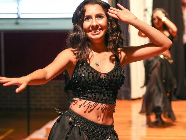 Arabic dancer Nicky Rahimi.