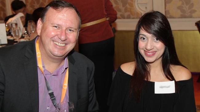 Port Pirie mayor John Rohde with his former online girlfriend Bita, whom he met up with while in the Philippines during ratepayer-funded trips.