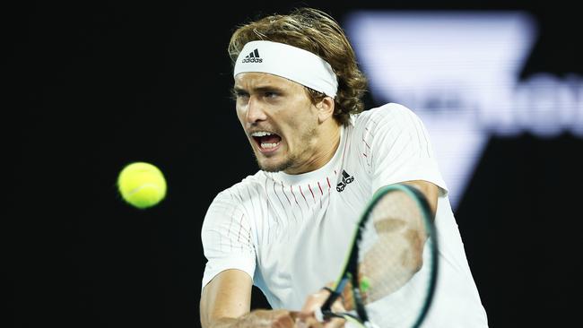 Alexander Zverev says he’s put himself in a bubble during the Australian Open.