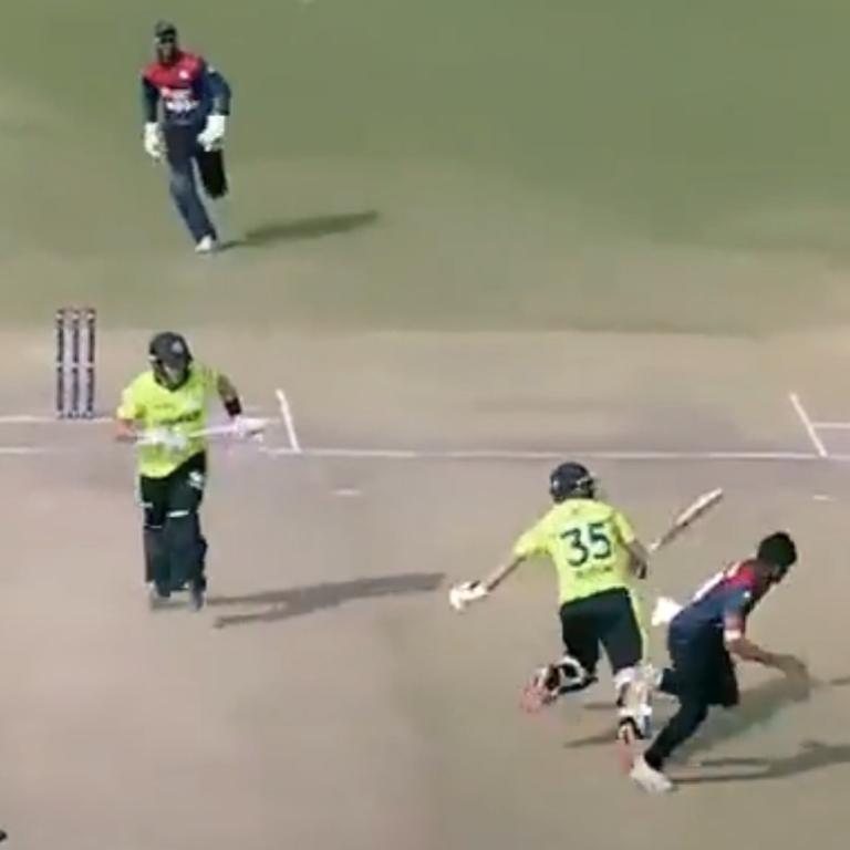 There was a fantastic act of sportmanship in the game between Nepal and Ireland.