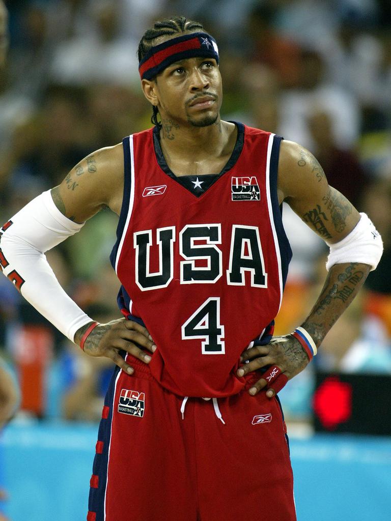 Iverson olympic clearance jersey