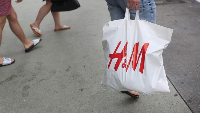 Fast fashion giant H&amp;M has also struggled. Picture: Joe Raedle/Getty Images/AFP