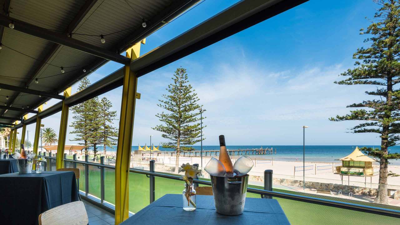 <h2>Glenelg Surf Lifesaving Club, Adelaide, SA</h2><p>Surf clubs are such an Aussie institution that they probably deserve a portrait on a coin or note. <a href="https://www.glenelgslsc.com.au/" target="_blank" rel="noopener">Glenelg Surf Lifesaving Club</a>, a 1930s classic with absolute waterfront views, is one of the finest examples of the genre, made famous thanks to its good-quality bistro grub and friendly staff. Bargain hunters should note that on Wednesday nights you get 30 per cent off your schnitties.&nbsp;</p>