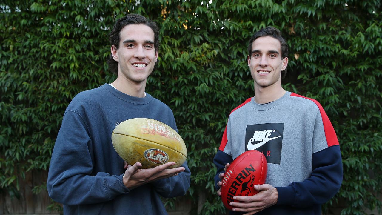 Identical twins Max and Ben King will likely be drafted inside the top 10. Photo: Michael Klein