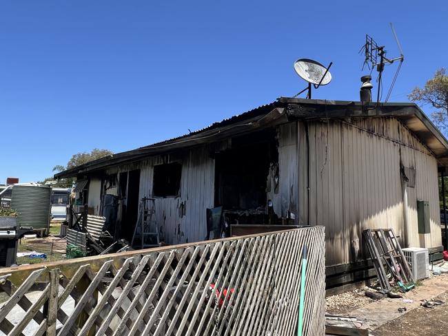 The Curnow family house was destroyed, along with 51 years worth of family history. Picture: Supplied