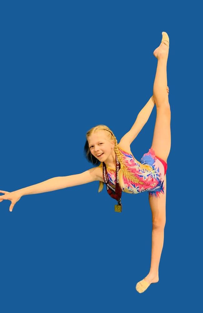 Mia Swift, Ritmix Gymnastics Club. Picture: Contributed