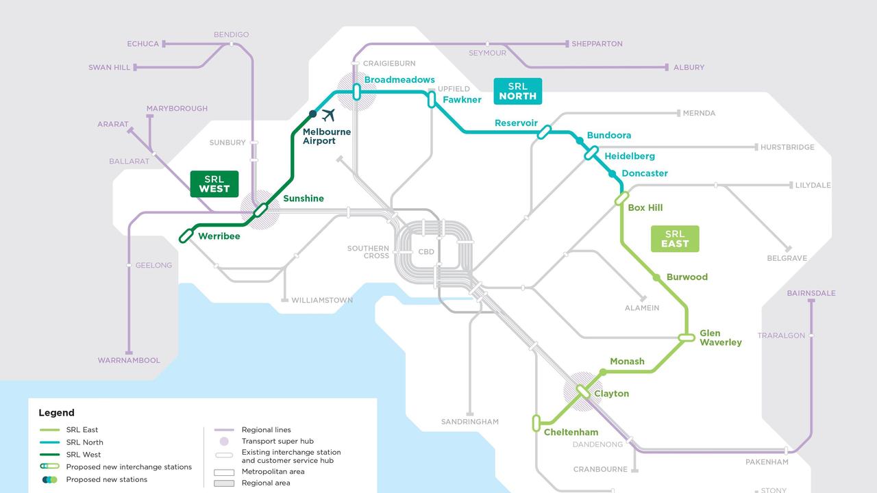 Calls grow to scrap Melbourne Suburban Rail Loop megaproject | news.com ...