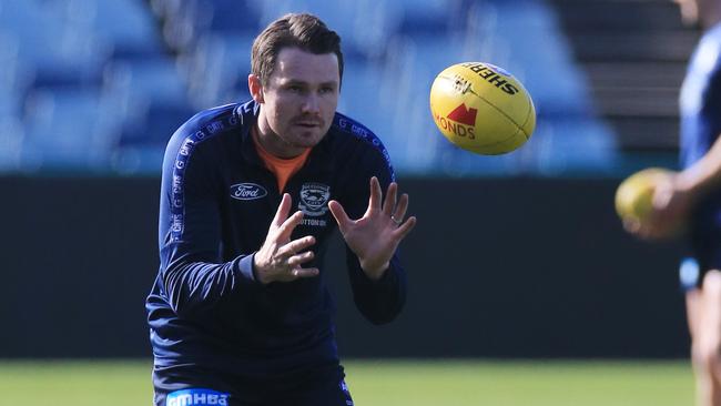 Patrick Dangerfield dominated in last match against the Swans but that was in Geelong.