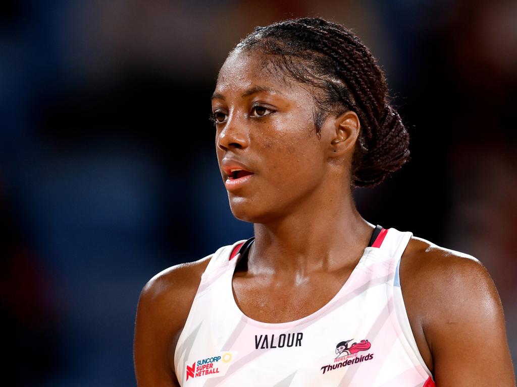 Thunderbirds star Latanya Wilson is among the best in the league. Picture: Getty Images