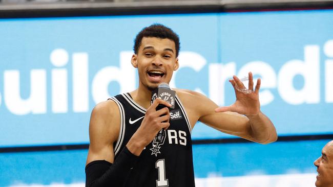 This kid is something special. Photo: Ronald Cortes/Getty Images/AFP