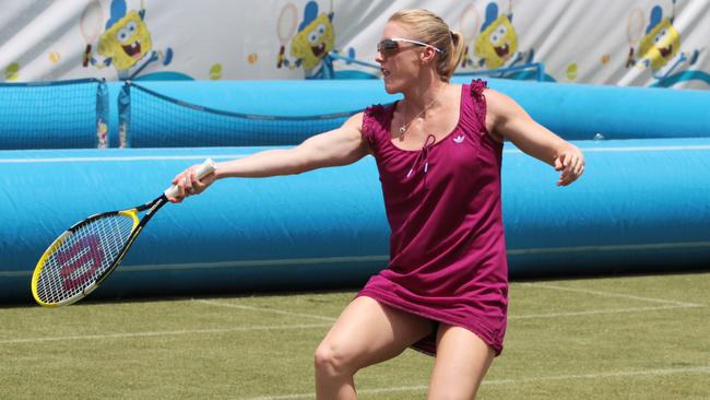 A 2013 photo of Sally Pearson during a charity event. Picture: Tim Marsden