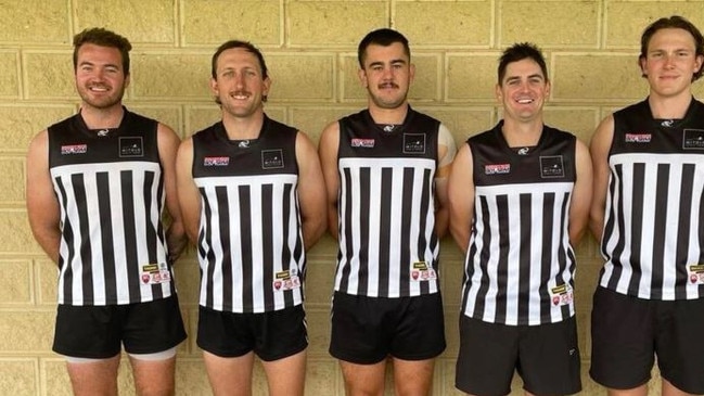 Tristan Geehman (left) is one of Waikerie's most reliable players. Picture: Waikerie Football Club