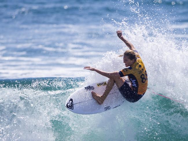 Stephanie Gilmore having fun in California.