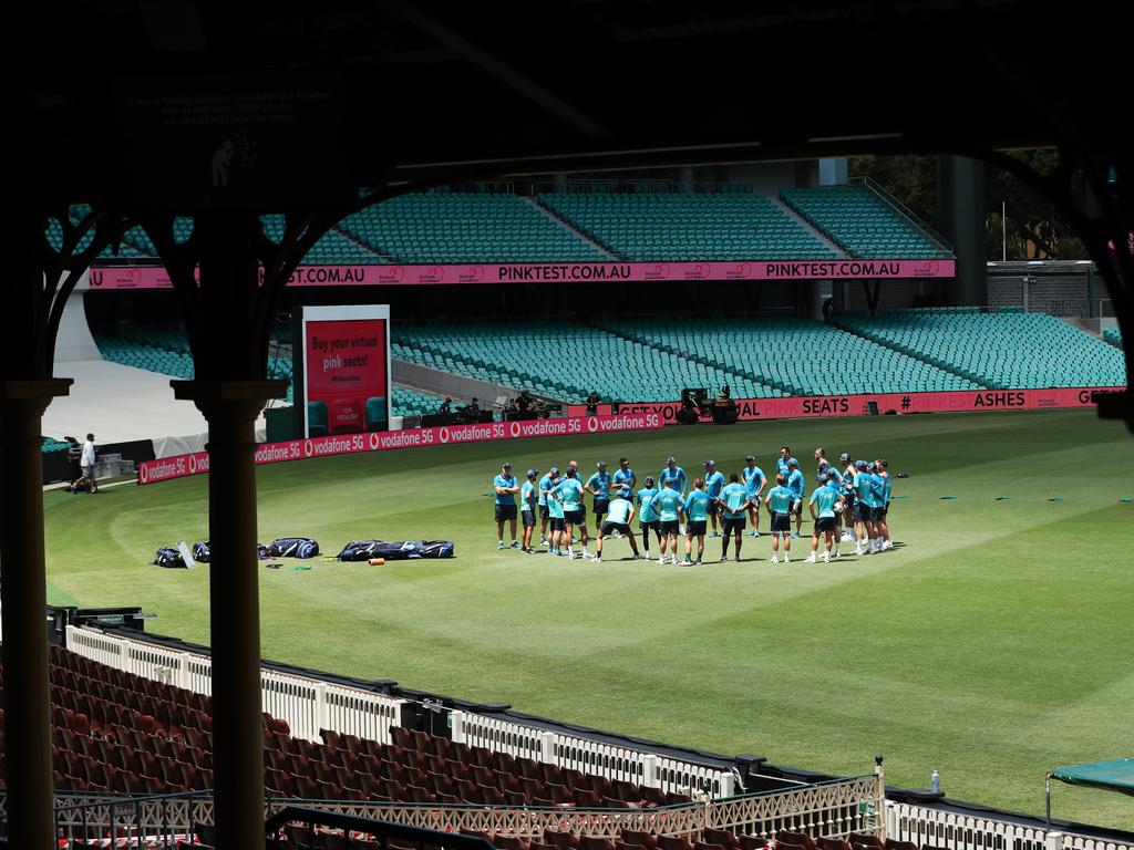 The English team has a crucial challenge ahead of it in Sydney, if the tourists hope to regain some pride after losing the Ashes in Melbourne. Picture: Mark Metcalfe/Getty Images