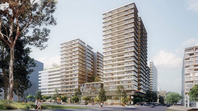 A masterplan for the Showground precinct includes more than 3600 homes.