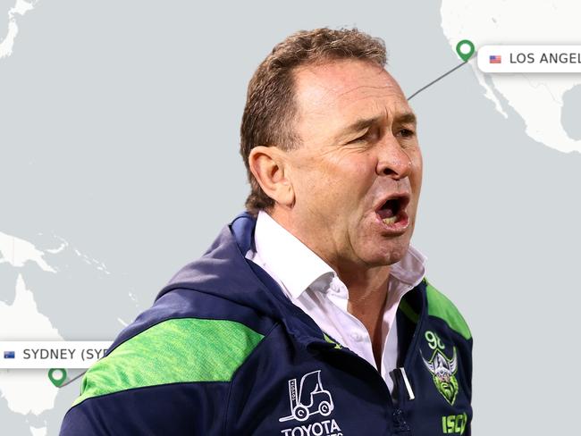 Ricky Stuart and the Raiders will hit the road in 2025.