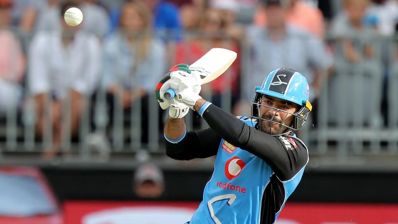 Rashid Khan showed his capabilities with the bat against the Perth Scorchers on Boxing Day. 