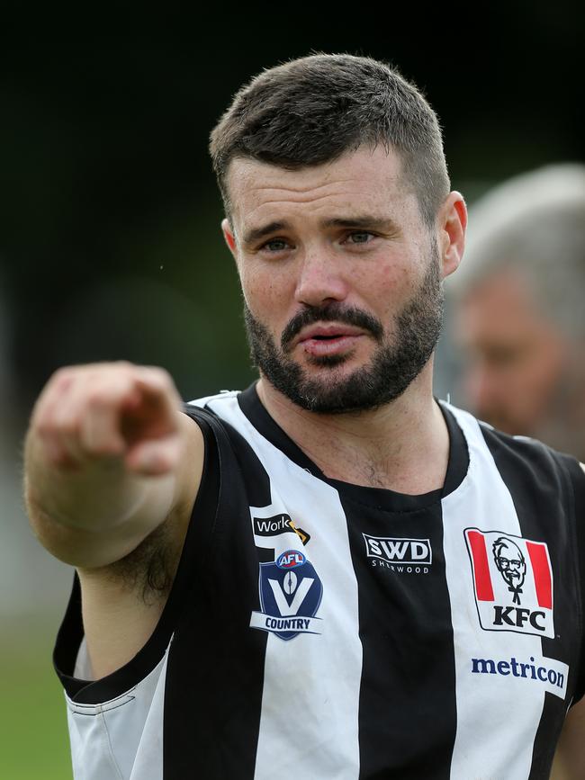 Sale Magpies coach Jack Johnstone. Picture: Yuri Kouzmin