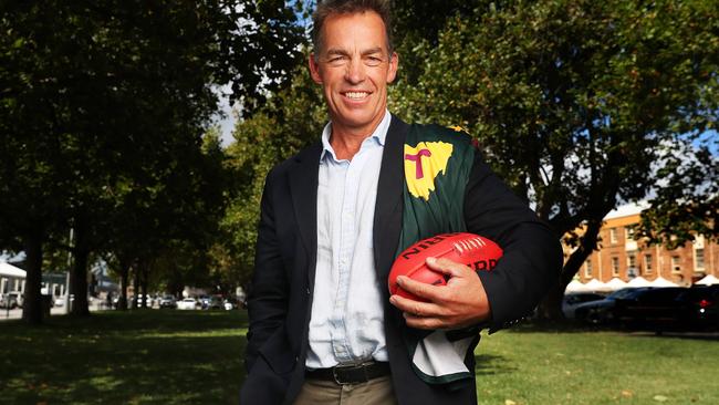 If Tasmania is granted a team, the next AFL CEO will be in charge of ensuring its longevity. Picture: Nikki Davis-Jones