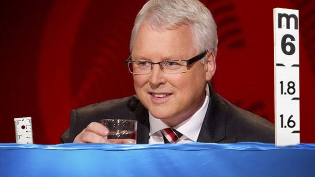 Tony Jones in 6 inches and 6 metres of water.