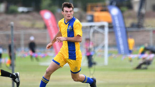 GPS first XI soccer, Brisbane SHS v Toowoomba Grammar. Saturday April 29, 2023. Picture, John Gass