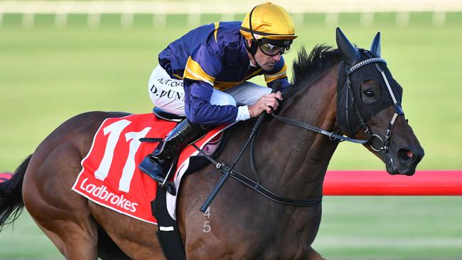 Rainbow Thief wins at Sandown in February. Picture: AAP