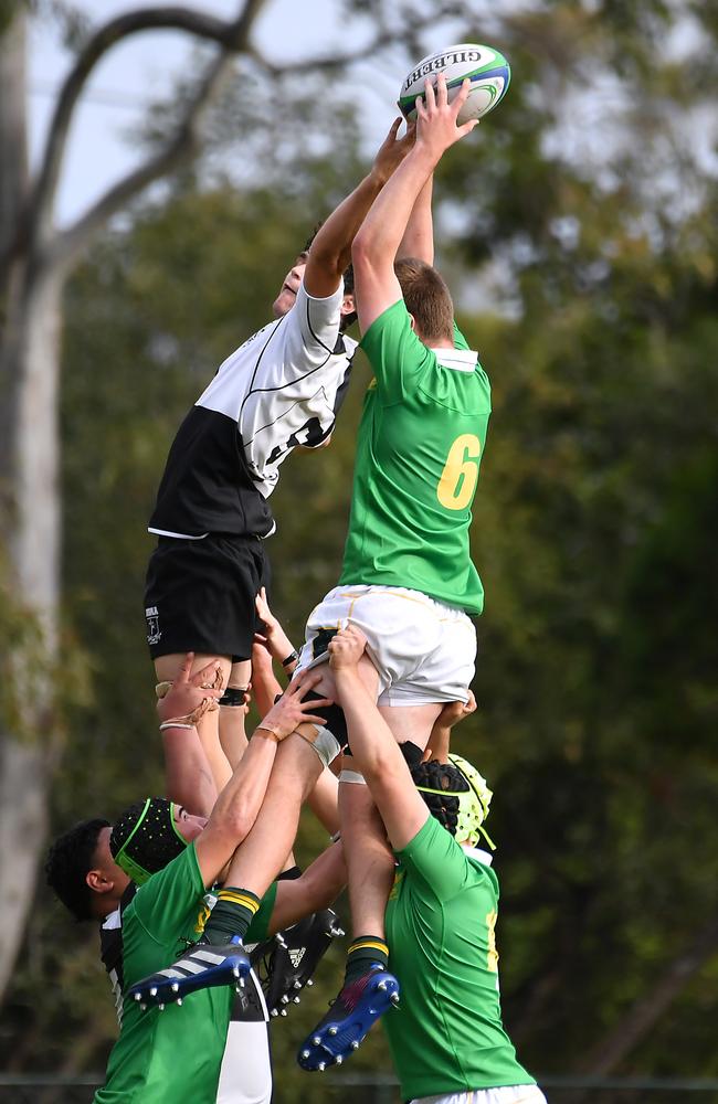 AIC First XV rugby: Villanova College v Iona College Saturday June 3, 2023. Picture, John Gass