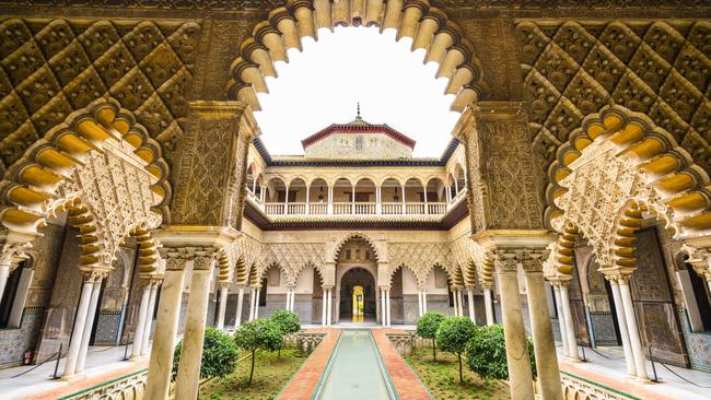 The Real Alcazar of Seville, the oldest royal palace still in use in Europe.