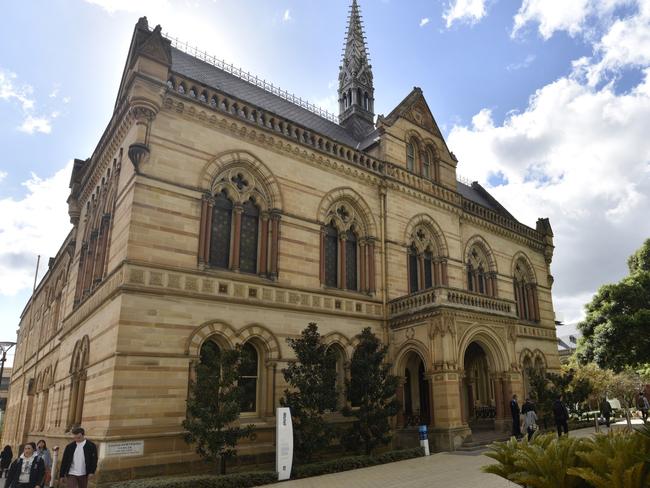 The University of Adelaide in Adelaide, South Australia. Picture: David Mariuz / AAP