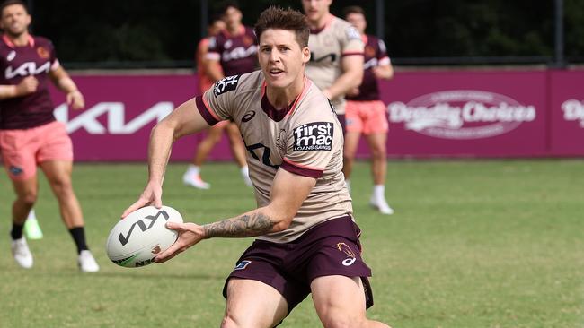 Josh Rogers could make his Broncos debut on Thursday. Picture: Liam Kidston