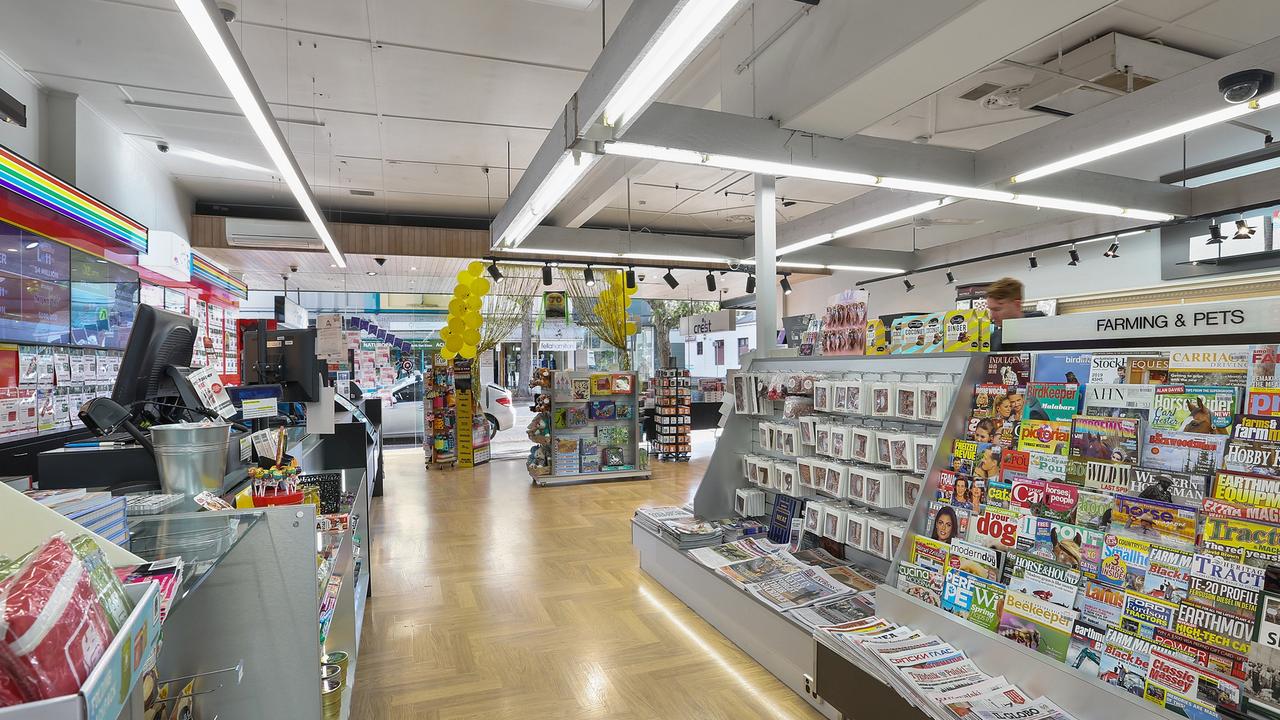 The newsagency has operated from the site since 1979.