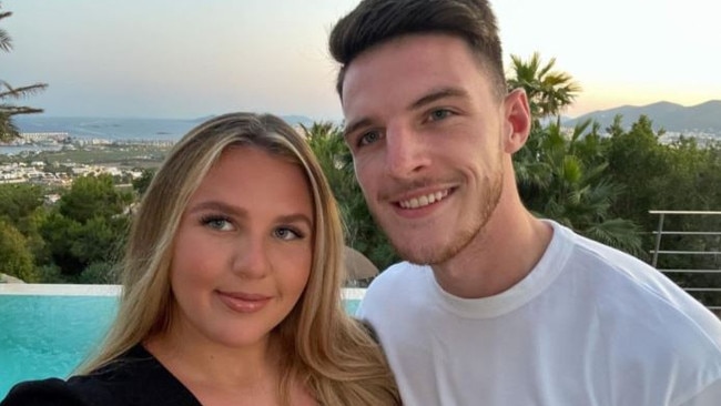 Declan Rice's girlfriend Lauren Fryer has deleted all of her Instagram pictures after bullying from vicious online trolls.