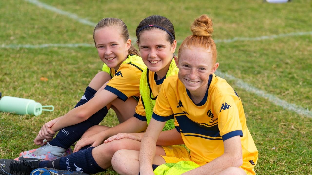 Players from the FQ Whitsunday Coast Academy Girls