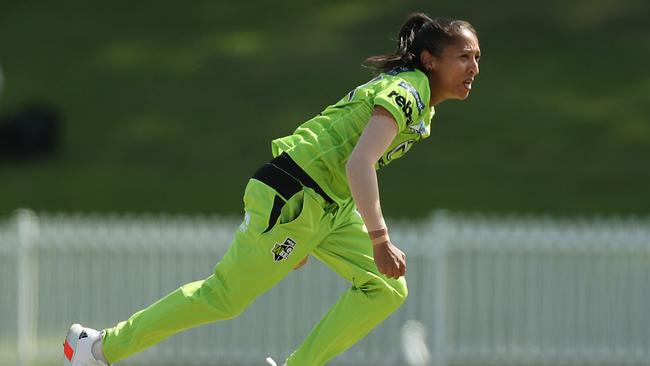 Shabnim Ismail was dominant with the ball. Picture: Mark Metcalfe/Getty Images