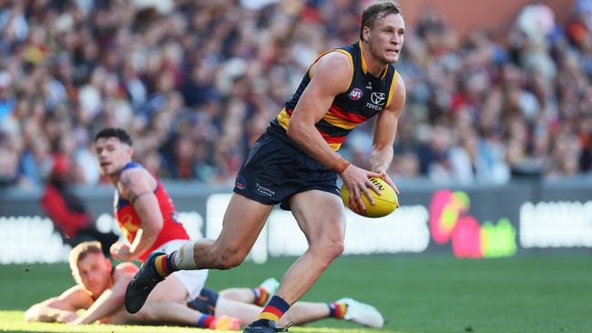 10 words by Jordan Dawson in his first press conference, if applied will be key to bringing the Crows success in 2025. (Photo by James Elsby/AFL Photos via Getty Images)