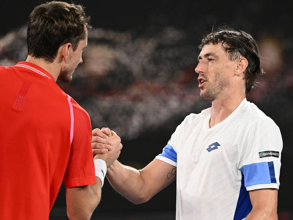 Australian Open 2023 John Millman v Daniil Medvedev, legacy in Aussie