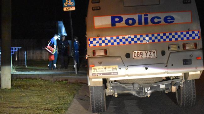 Queensland Police Service attending an incident in Mackay on Tuesday night, November 24. Generic QPS. Picture: Zizi Averill