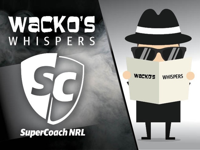 Wacko's Whispers reveals his 2019 Team: Version 2.0.