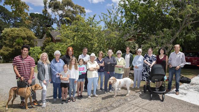 VCAT will decide on the future of a controversial development proposed for Brindy Crescent, Doncaster East, after Manningham Council knocked it back. Picture: Ellen Smith 