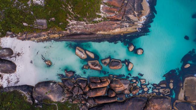 58/71Elephant Rocks, William Bay National Park - Western Australia
Paddle in the cool waters of the Great Southern Ocean in the shade of these boulders, which look like peaceful, slumbering elephants. Picture: Tourism Western Australia