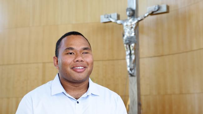 Chris Lee also attended World Youth Day in Poland earlier this year as a group leader for the Catholic diocese of Parramatta. Picture: Peter Kelly